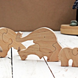 Animal Puzzle Elephant, Wooden Puzzle, Toys, Montessori Kids, Kids Gift Toy, Christmas Eco Toys - thumbnail 4