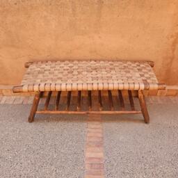 Wooden Bench With Integrated Storage - thumbnail 4