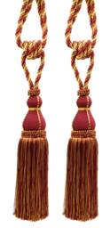 "D??copro Tassel Tieback, Length 12"" - 30.5cm, Spread 30" - thumbnail 1