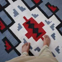 5x8 Ft New Kilim Flatweave Rug, Tribal Afghan Maimana Turkmen Oriental Rug, Vintage Rug For Bedroom, Livingroom - thumbnail 3
