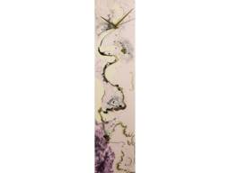 Handmade Wall Clock Modern Glass Home Decor Abstract Art, Luxury Gift For Her Pink Clock, Accessories New Nan - thumbnail 1