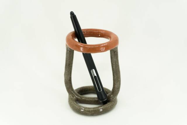 Ceramic Handmade Minimal Toothbrush Holder , Brushes Holder, Pens Bathroom Accessories Gift For Friends, Vase & More - image 1