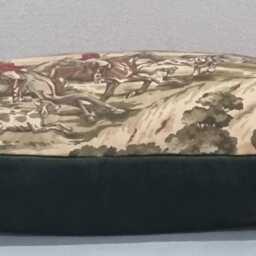 Ralph Lauren Home Leighton Hunt Olive Fabric Cushion Cover 35x55 cm - thumbnail 3