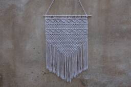 Macrame Wall Hanging Boho Tapestry, Bedroom Decoration - 20x30 Inch