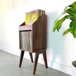 Record Storage Stand/Front Flip Case Vinyl Display - thumbnail 3