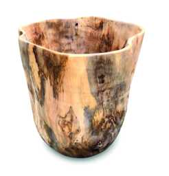 Rustic Teak Root House Plant Pot Holder Bowl 28cm