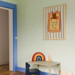 Snug As A Bug - Bright Boys Room Toddler Poster Playroom Print Modern Toddler Decor - thumbnail 3