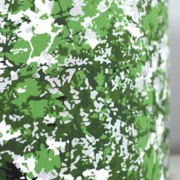 Green Abstract Tree Lampshade, Gold Lining Option, Botanical Pattern, 20cm To 45cm ??, Standard Drum Light Shade, Handmade By Vivid Shades - thumbnail 3