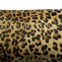 Leopard Skin Printed Italian Velvet Cushion Cover 16-24 In - thumbnail 2