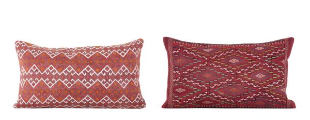"Set Of 2 Pcs, Kilim Pillow Cover, Vintage Pillow, 16.93"" X 28.74" - image 1