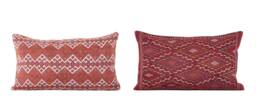 "Set Of 2 Pcs, Kilim Pillow Cover, Vintage Pillow, 16.93"" X 28.74" - thumbnail 1