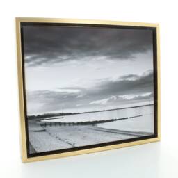 Andover Gold Canvas Floater Frame 32mm Deep - Frames For Pictures Or Artwork Tray Frames - thumbnail 2