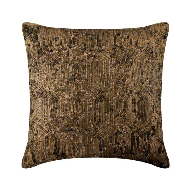 "Designer Sequins, Lattice, Trellis Pillow Cases Vintage 16""x16" - image 1