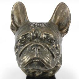 French Bulldog, Dog Statue On Marble Base, Limited Edition, Artdog. Made Of Cold Cast Bronze. Perfect Gift. Limited Edition - thumbnail 4