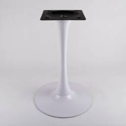 Tulip Round Table, Round Table Base, Kitchen Legs, Dining Round, Metal Pedestal - thumbnail 2