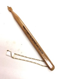 Olive Wood Yad Torah Pointer, Engraved Hebrew Text, Bar Mitzvah Gift