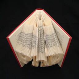 Phd - Folded-Book Art Sculpture Unique Gift - thumbnail 3