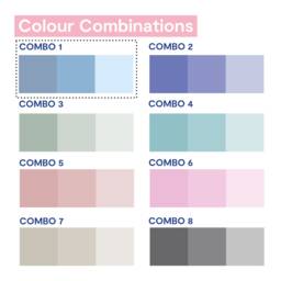 Brush Stroke Wall Stickers - Kids Decal For Playroom, Nursery, Bedroom PVC Free, No Odour Reusable Peel & Stick Fabric Decals - thumbnail 4