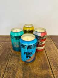 Brewdog Beer Can Candle - Scented Soy Wax 45 Hours Punk Ipa Hazy Jane Wingman - thumbnail 1