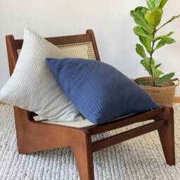 Minimalist Knitted Throw Pillow Cover Soft Neck Chunky Knit Cable Case Textured Cushion - Only Cover - thumbnail 2