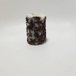 Candle Eco Handmade Spicy Night Light With Anise Stars - thumbnail 2