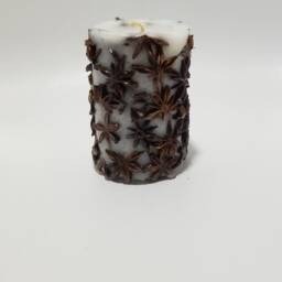 Candle Eco Handmade Spicy Night Light With Anise Stars - thumbnail 3