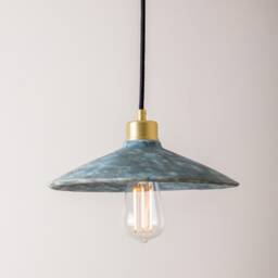 Pyrus Organic Ceramic Pendant Light Blue Earth 11 - thumbnail 3