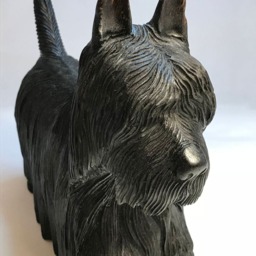 Unique Hand Carved Wooden Dog - thumbnail 4