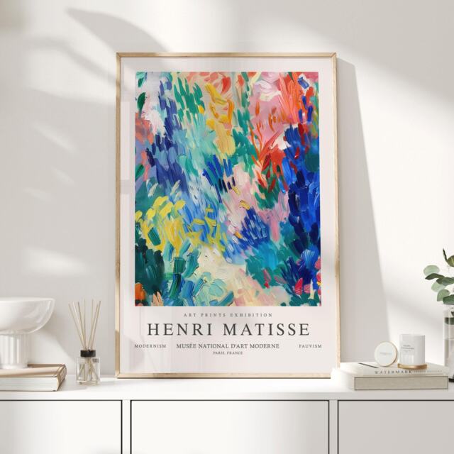 Matisse Collioure, Print, Poster, Henri Matisse, Collection, Picture Pastel, Cottagecore - image 1