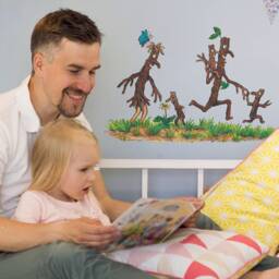Stick Man & Family Wall Sticker, Decal, Gruffalo Friends Sticker - thumbnail 2