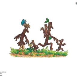 Stick Man & Family Wall Sticker, Decal, Gruffalo Friends Sticker - thumbnail 3