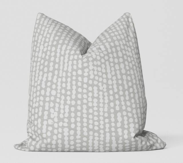 Rainfall Pillow Cover/Grey