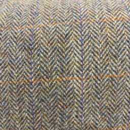 Handmade Harris Tweed Stag Cushion Cover Herringbone Pillow - thumbnail 2