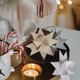 Stars Decoration Set/3D Stars Moravian Christms /xmas Tree /Fr??belsterne - thumbnail 2