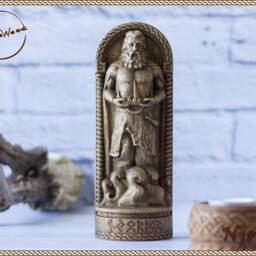 Njord, Norse Pagan God Statue, For Asatru Altar Kit & Heathen Ritual - thumbnail 3