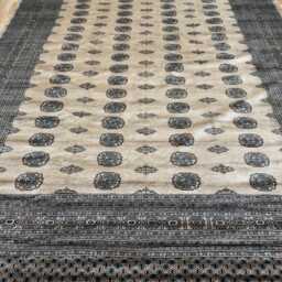 9x12 Beige Color 3 Ply Bokhara Rug - 3.75x3.65 Triple Pile Bedroom Turkish Extra Thick Afghan - thumbnail 2