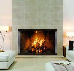 Fireplace Wall Decal, Peel & Stick Mural - thumbnail 1