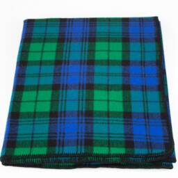 Green Tartan Plaid Throw Blanket, Tv Porch Cozy Couch Sofa Warm Scarf Shawl Blanket - thumbnail 3