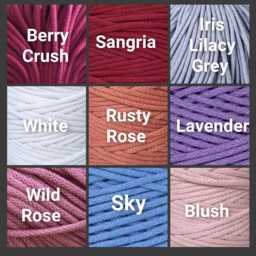 Personalized Knitted Wire Name & Macramed Floral Hoop, For Bedroom, Or Nursery Wall Decor - thumbnail 3