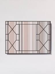 Art Deco Large Leaded Mirror, Wall Mirror - thumbnail 1