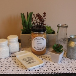 Farmhouse Country Berry Mason Jar 16 Oz Candle Shekinah Candles - thumbnail 2