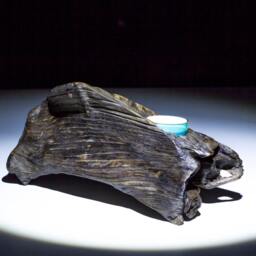 Driftwood Candle Holder Handmade Wood Sculpture, Home Decor - thumbnail 4