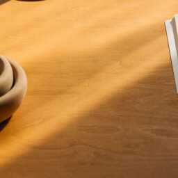 L-Shaped Wooden Desk Mid-Century Modern Corner Desk, Handmade Furniture, Desk With Storage - thumbnail 3