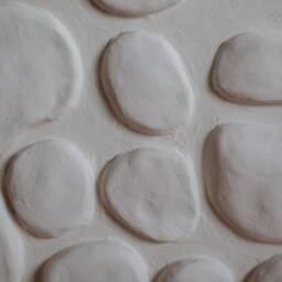 Textured Plaster Wall Art, Modern Organic Wabi Sabi Artwork, Japandi Decor, Minimalist & Boho Style - thumbnail 3