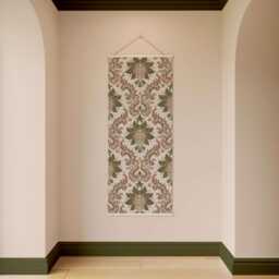 Ornate Damask Tapestry - Wall Hanging Unique Art - thumbnail 2