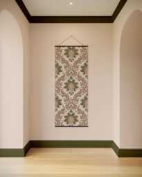 Ornate Damask Tapestry - Wall Hanging Unique Art