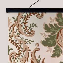 Ornate Damask Tapestry - Wall Hanging Unique Art - thumbnail 3