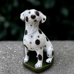Outdoor Labrador Statue Concrete Dog Figurine Cement Sculpture Stone Memorial Ornament Handmade Lover Gift Yard Art - thumbnail 4