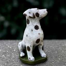 Outdoor Labrador Statue Concrete Dog Figurine Cement Sculpture Stone Memorial Ornament Handmade Lover Gift Yard Art - thumbnail 2