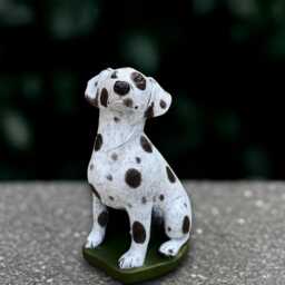 Outdoor Labrador Statue Concrete Dog Figurine Cement Sculpture Stone Memorial Ornament Handmade Lover Gift Yard Art - thumbnail 3